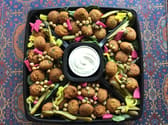 طبق فلافل