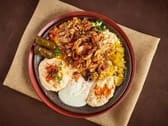 طبق شاورما دجاج