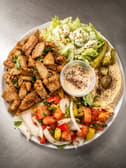 وعاء شاورما الدجاج