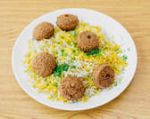 طبق فلافل