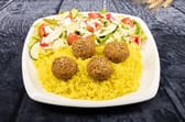 طبق الفلافل