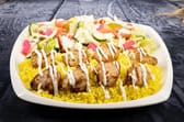 طبق الكباب المشكل