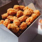 علبة بوب كورن الدجاج