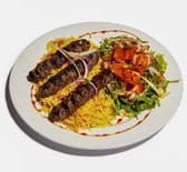 طبق كباب كفتة