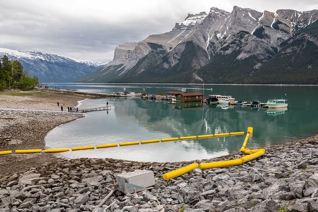 صورة من Lake Minnewanka Day Use: مشي ونزهة على بحيرة جبلية، ٢ من ١٨