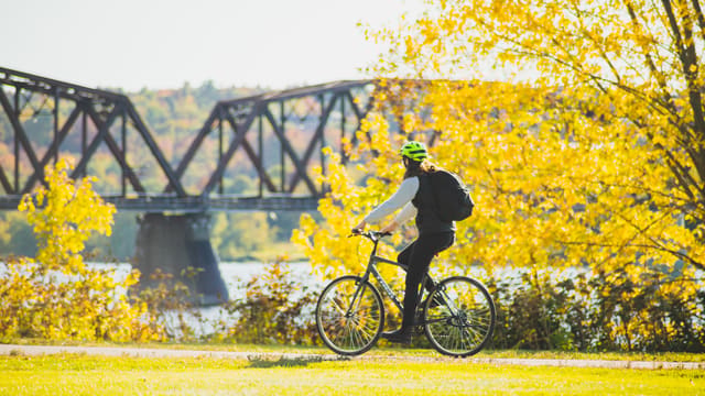 صورة من Bill Thorpe Walking Bridge: عبور النهر سيراً، ١ من ١