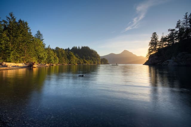 صورة من Porteau Cove Park: رصيف وإطلالة على Howe Sound، ١ من ١