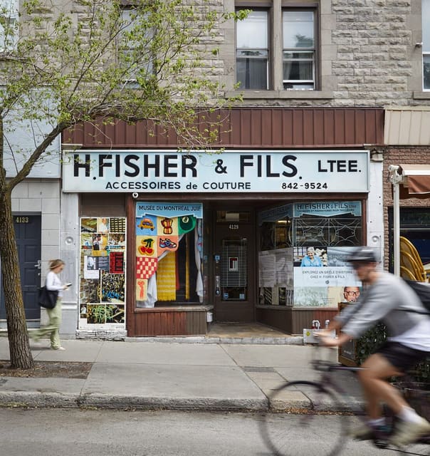 صورة من H. Fisher & Fils: متجر لوازم خياطة تاريخي على boulevard Saint-Laurent، ١ من ٣