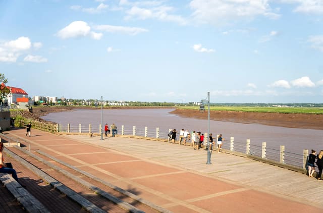 صورة من Riverfront Park: ممشى Petitcodiac وموجة المد، ١ من ٢