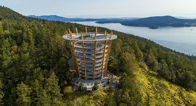 صورة من Malahat SkyWalk: ممر مرتفع وبرج حلزوني، ٨ من ١٨
