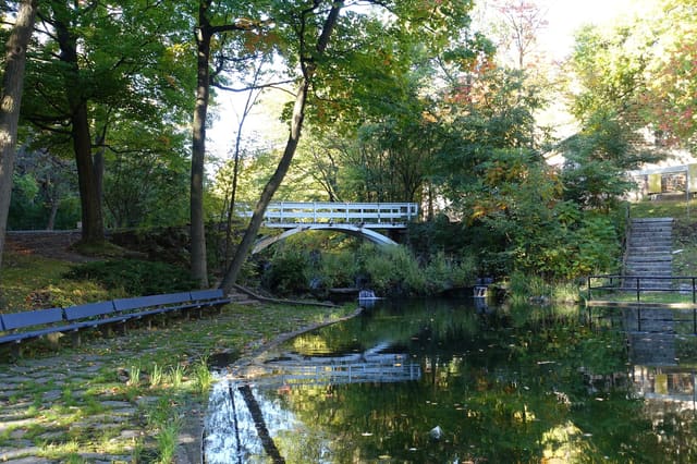 صورة من Parc Jean-Drapeau: مسارات Mont Boullé وبرج Lévis على جزيرة Sainte-Hélène، ٨ من ١٩