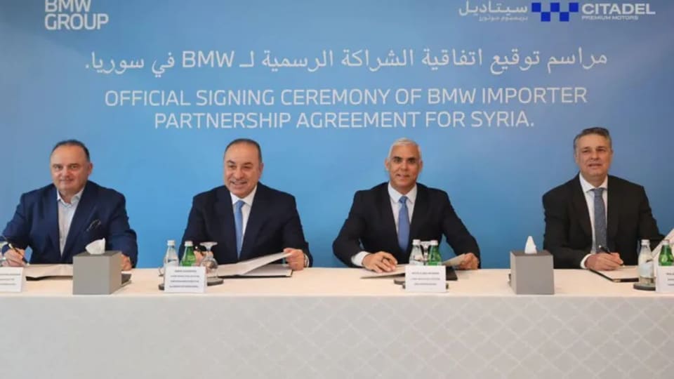 مجموعة BMW تعين وكيلة رسمية لعلامتيها في السوق السورية