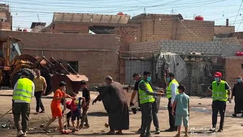 حملة أهلية لتنظيف حي غويران في الحسكة