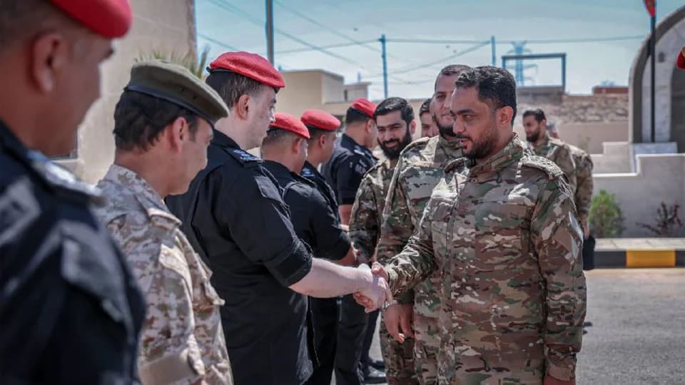 بحث تعاون بين الشرطتين العسكريتين السورية والأردنية